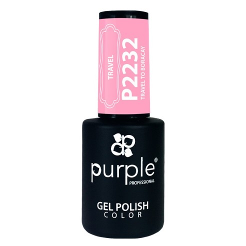 Esmalte Gel P2227 Travel To BoracayPurple Profess -Esmalte semipermanente -Purple Professional