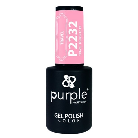Purple Professional Esmalte Gel P2232 Travel To Boracay -Esmalte semi permanente -Purple Professional