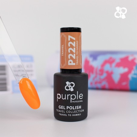 Verniz Gel P2227 Travel To Hawaii Purple Professional -Esmalte semipermanente -Purple Professional