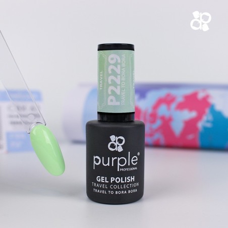 Gel-Nagellack P2229 Reise nach Bora Bora Lila -Semipermanenter Emaille -Purple Professional