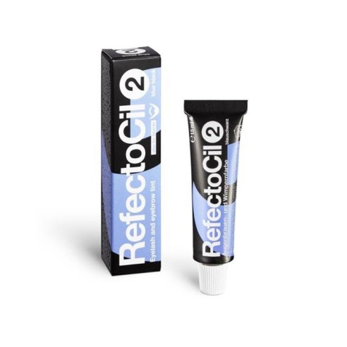 RefectoCil No 2 Teinture Cils et Sourcils Noir Bleu 15ml -Cils et sourcils -Refectocil