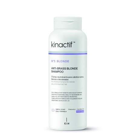 Shampoo violeta Kinactif Blonde n.5 300ml. -Shampoos -KIN Cosmetics