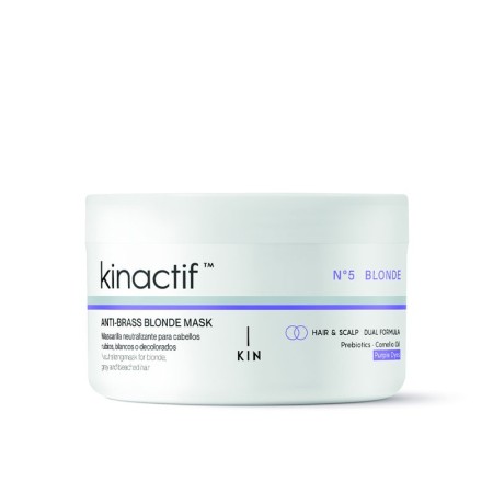 Violet mask Kinactif Blonde nº5 200ml. -Hair masks -KIN Cosmetics