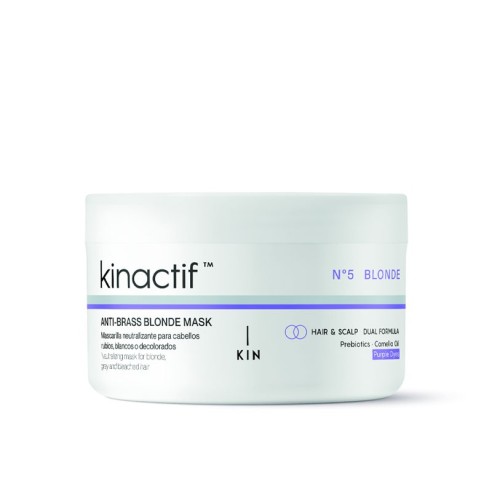 Masque violet Kinactif Blonde nº5 200ml. -Masques capillaires -KIN Cosmetics