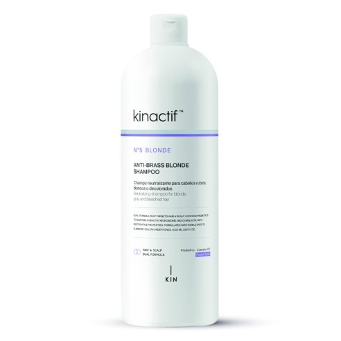Shampooing Violette Kinactif Blonde nº5 1000ml. -Shampooings -KIN Cosmetics