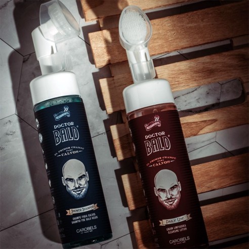 Doctor Bald Shampoo + Lotion-Paket für Männer mit Glatze -Alle Shampoos -Beardburys