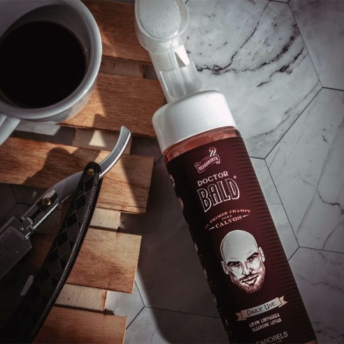 Bald Pack Shampooing + Tonique + Crème à Raser Dr. Bald Beardburys -Soin des cheveux -Beardburys