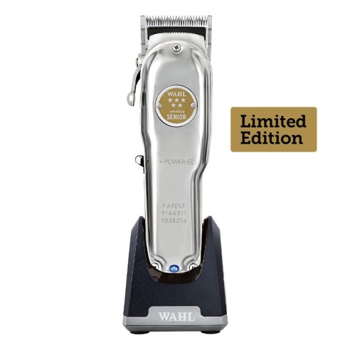 Wahl Senior Metal Edition Cordless Clipper (Limited Edition) -Hair Clippers, Trimmers and Shavers -Wahl