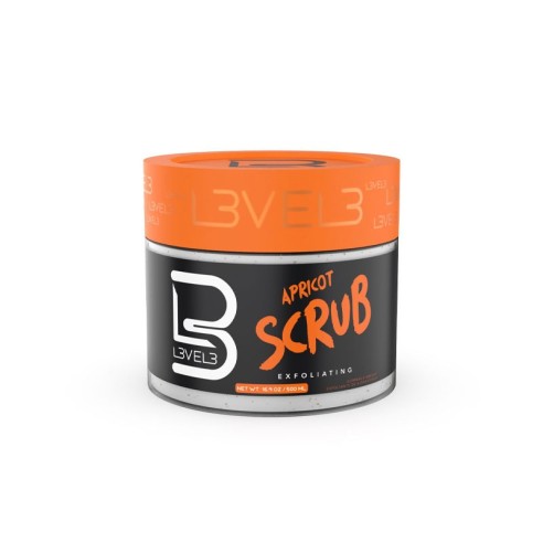 Level3 Scrub viso all'albicocca 500ml -Maschere e camici -L3vel3