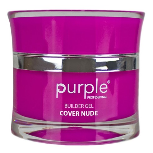 Builder Gel Cover Nude Purple Professional 50g. -Gel y Acrílico -Purple Professional