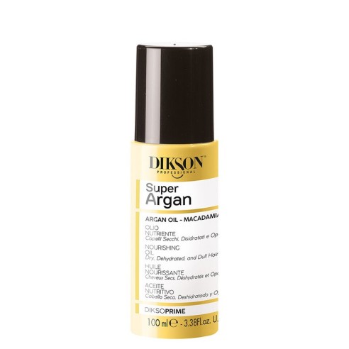 Aceite Nutritivo Super Argan DIKSOPRIME Dikson 100ml -Tratamientos para el pelo y cuero cabelludo -Dikson
