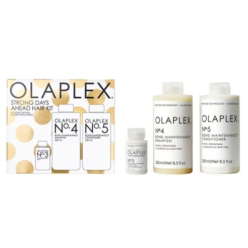 Kit per capelli Olaplex Strong Days Ahead 2023 -Confezioni di prodotti per capelli -Olaplex
