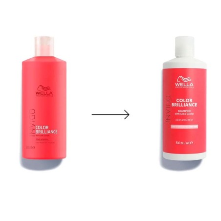 Wella Invigo Brilliance Shampoo für feines Haar 500 ml -Shampoos -Wella
