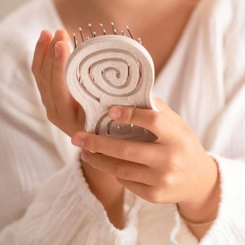 Biodegradable AG Anti-Pull Eco Detangling Brush -Brushes -AG