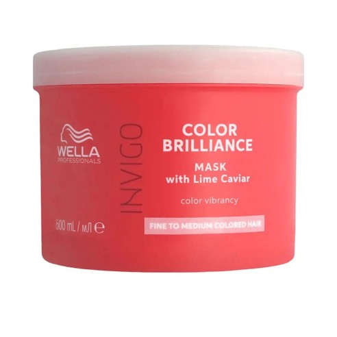 Mascarilla Brilliance Wella Invigo 500ml -Mascarillas para el pelo -Wella