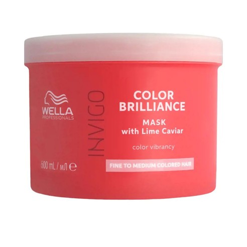 Wella Invigo Brilliance Masque Cheveux Fins 500 ml -Masques capillaires -Wella