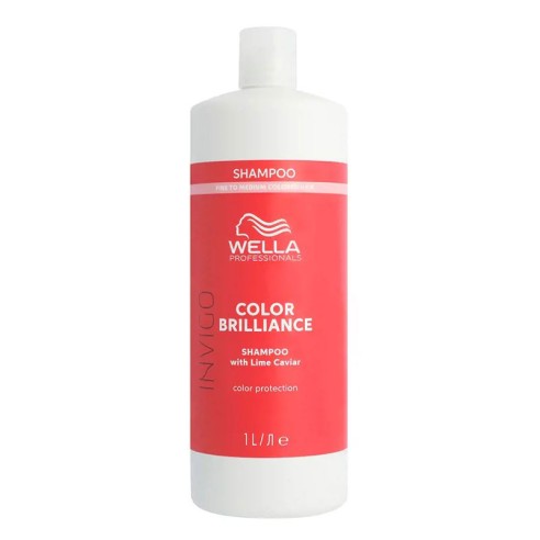 Shampoo Wella Invigo Brilliance para cabelos finos 1L -Shampoos -Wella
