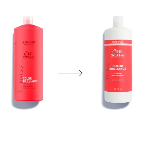 Wella Invigo Brilliance Shampoo für feines Haar 1L -Shampoos -Wella