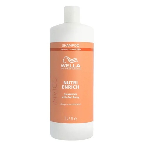 Wella Invigo Enrich Shampoo c. dry or damaged 1L -Shampoos -Wella