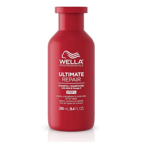 Ultimate Repair Step 1 Shampoo Wella 250ml -Shampoos -Wella
