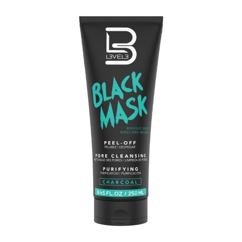 Black Mask Level3 Mascarilla facial 250ml -Mascarillas y exfoliantes -L3vel3