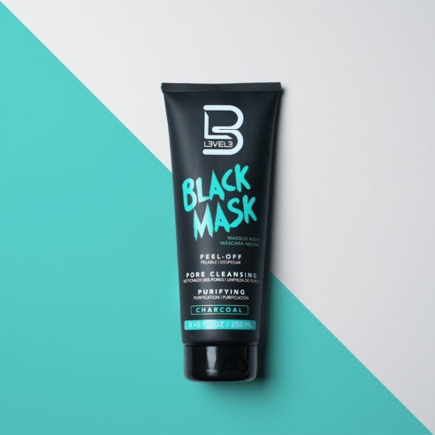 Black Mask Level3 Gesichtsmaske 250ml -Masken und Peelings -L3vel3