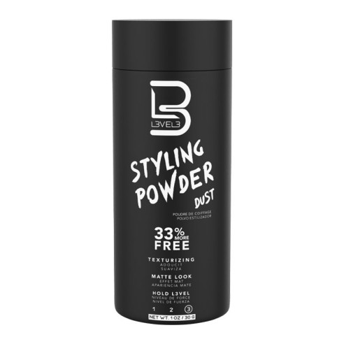 Pó Styling Dust Level3 Alta fixação 30g -Lacas e sprays fixadores -L3vel3