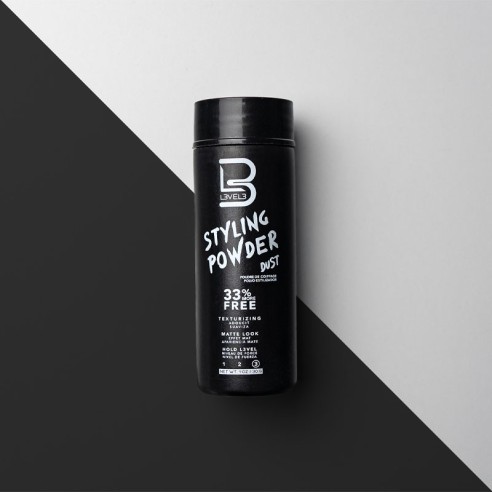 Pó Styling Dust Level3 Alta fixação 30g -Lacas e sprays fixadores -L3vel3