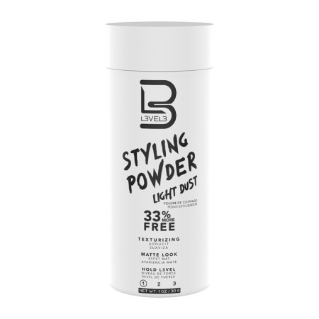 Styling-Puderstaub Stufe 3, weicher Halt, 30 g -Haarsprays und Fixiersprays -L3vel3