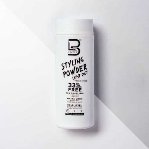 Pó Styling Dust Level3 Fixação Suave 30g -Lacas e sprays fixadores -L3vel3