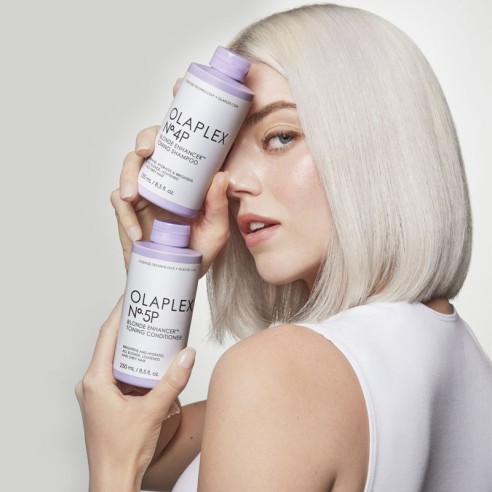 Packung Olaplex Shampoo Nr. 4P 250 ml + Olaplex Conditioner Nr. 5P 250 ml -Haarpflegepakete -Olaplex