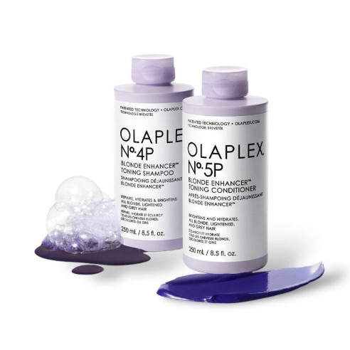 Pack Olaplex Shampoo No. 4P 250ml + Olaplex Conditioner No. 5P 250ml -Hair product packs -Olaplex