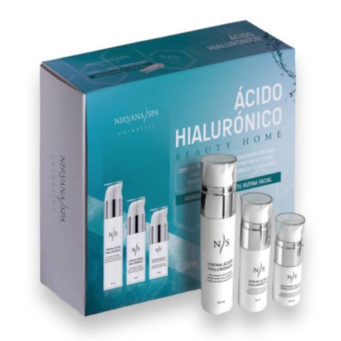 Nirvana Contour Hyaluronic Acid Facial Pack + Serum + Cream -Creams and serums -Nirvana Spa