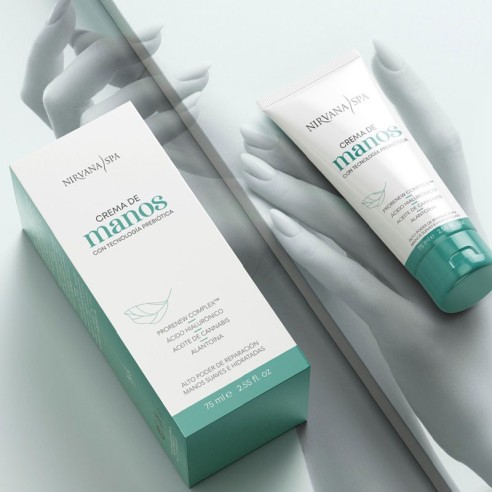 Creme para as mãos Nirvana 75 ml -Creme para as mãos e pés -Nirvana Spa