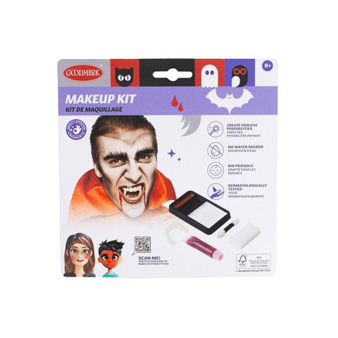 Kit de maquiagem de vampiro para Halloween -Fantasy e FX -Skarel