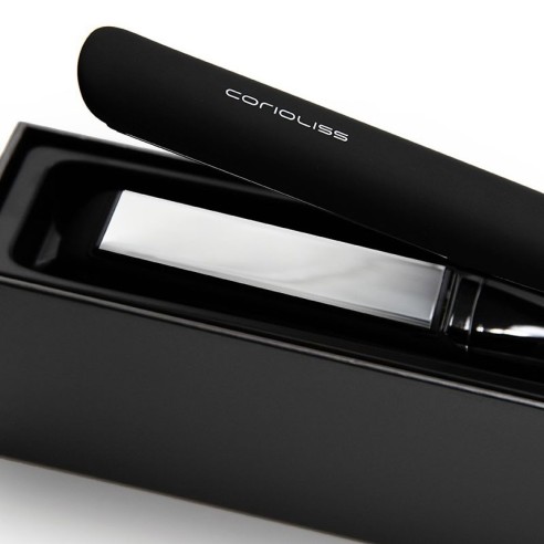 Ferro Corioliss Cromado Black C5 -Alisadores, pinças e rolos de cabelo -Corioliss