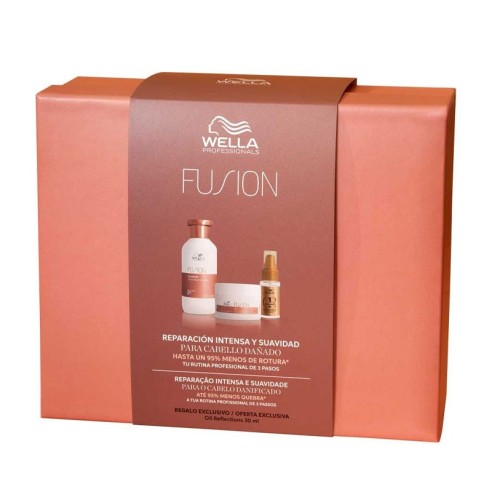Pacote de reparo intenso Wella Invigo Fusion -Pacotes de produtos para cabelo -Wella