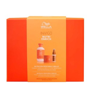 Pacote de hidratação profunda Wella Invigo Nutri Enrich -Pacotes de produtos para cabelo -Wella