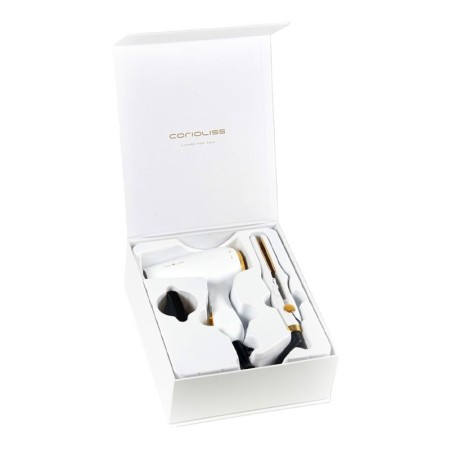 Corioliss C-TRIP Iron Kit + Flow Travel Dryer White Gold -Hair Straighteners, Tweezers and Curlers -Corioliss 2