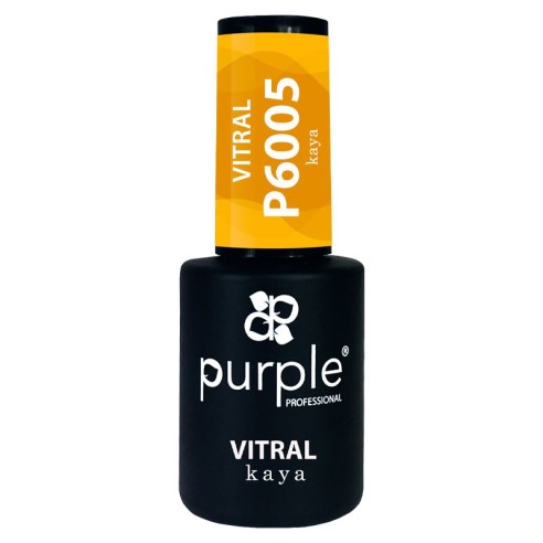 Gel Polish P6005 Vitrail Kaya Purple Professional -Vernis semi permanents -Purple Professional