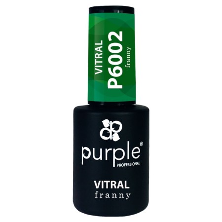 Smalto Gel P6002 Effetto Vetro Colorato Franny Purple Professional -Smalto semipermanente -Purple Professional