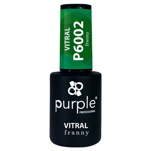 Gel Polish P6002 Stained Glass Franny Purple Professional -Semi permanent nail polishes -Purple Professional