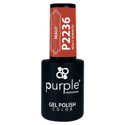 Esmalte Gel P2236 Really Romantic Purple Professional -Esmalte semi permanente -Purple Professional