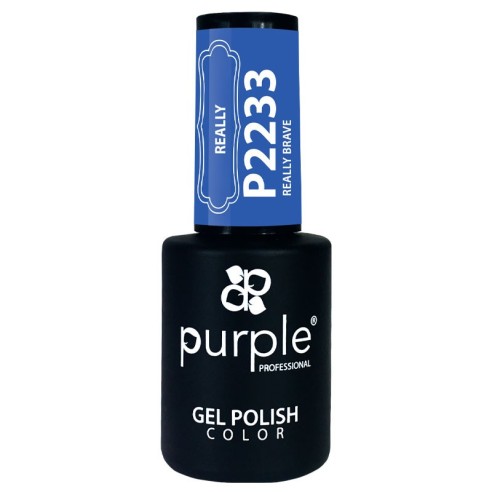 Verniz Gel P2233 Realmente Bravo Purple Professional -Esmalte semipermanente -Purple Professional