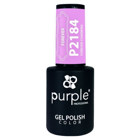 Smalto semipermanente P2184 Forever Charming Purple Professi -Smalto semipermanente -Purple Professional