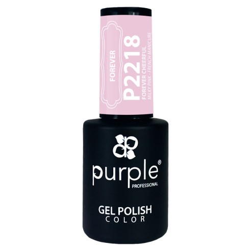 Gel Polish P2218 Forever Cheerful Purple Professional -Semi permanent nail polishes -Purple Professional