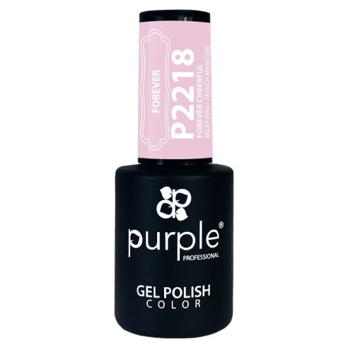 Vernis Gel P2218 Forever Cheerful Purple Professional -Vernis semi permanents -Purple Professional