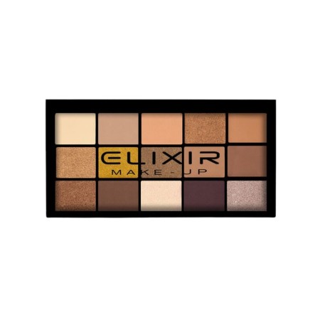 Paleta de Sombra de Ojos 872E Champagne Elixir Make-Up -Ojos -Elixir Make Up 2