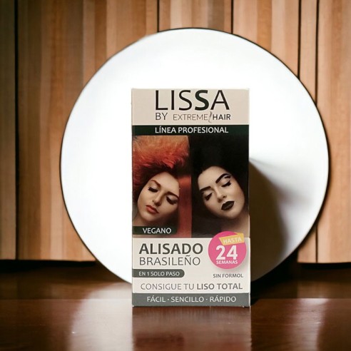Vegan straightening Coco Lissa 100ml -Permanent and straightened -