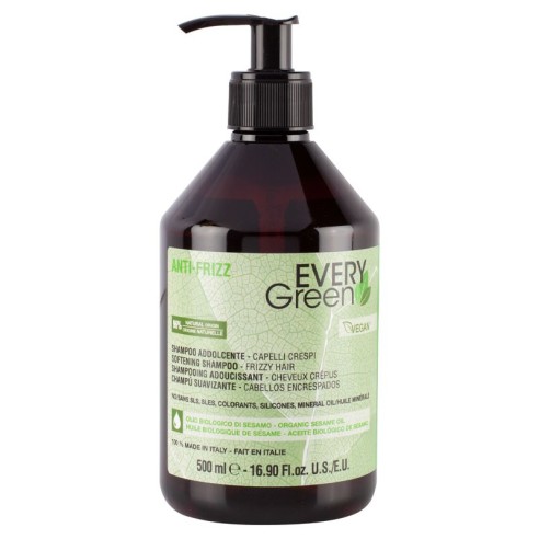 Everygreen Anti-Frizz Shampoo 500ml -Shampoos -Everygreen